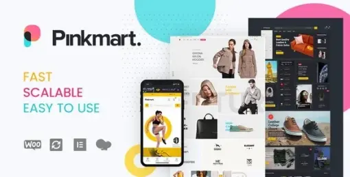 Pinkmart v4.1.0 [Activated] AJAX theme for WooCommerce