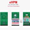 eVPN - Free Ultimate VPN Android VPN, Billing, Phone Booster, Admob Push Notification