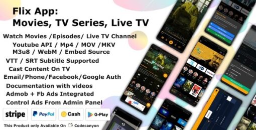 Flix App Movies v4.1 Online Movies TV shows on Android