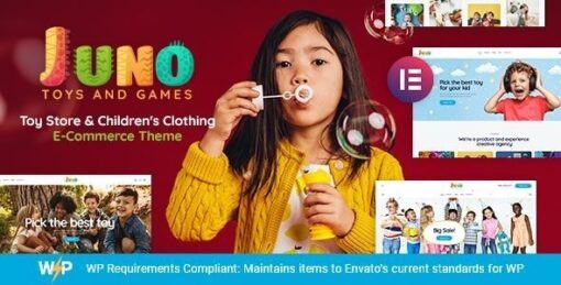 juno v2.15.0 kids toys games store wordpress theme