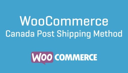 WooCommerce Canada Post Shipping Method (v2.9.1)