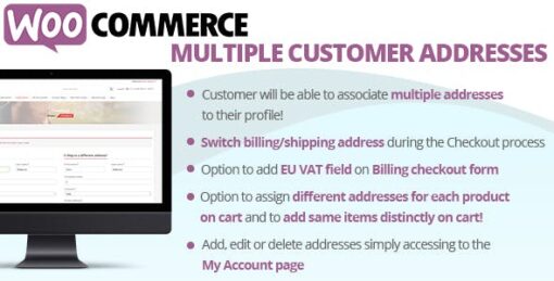WooCommerce Multiple Customer Addresses v24.3