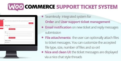 WooCommerce Support Ticket System v17.1