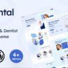 dantal v1.02 dental clinic dentist wordpress themeDantal v1.02 Dental Clinic & Dentist WordPress Theme