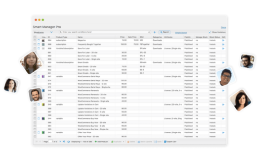 smart manager for woocommerce pro (v8.36.0) bulk edit, stock management