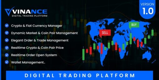 vinance (v1.5) digital trading platform