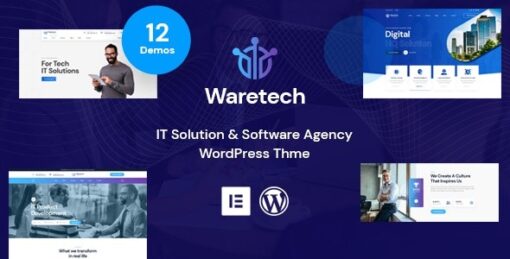 waretech v1.0.8 ıt solutions technology wordpress theme
