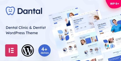 dantal v1.02 dental clinic dentist wordpress theme