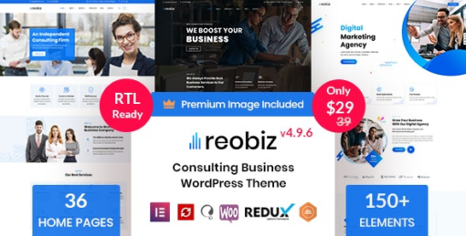 reobiz v5.0.9 consulting business wordpress themeReobiz v5.0.9 Consulting Business WordPress Theme