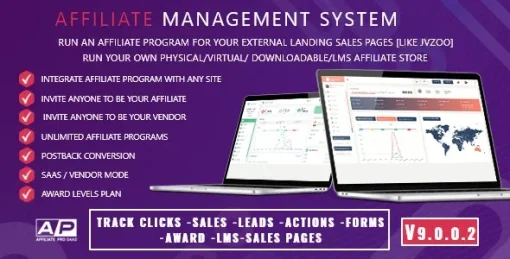 [**] Affiliate Management System PHP Platform v10.0.0.3