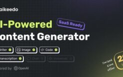 Aikeedo (v2.3.0) AI Powered Content Platform – SaaS Ready