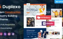 Duplexo v5.1 Construction Renovation WordPress Theme