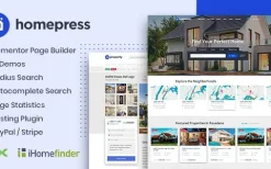 HomePress (v1.3.8) Real Estate WordPress Theme