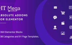 HT Mega Pro (v1.8.6) Absolute Addons for Elementor Page Builder