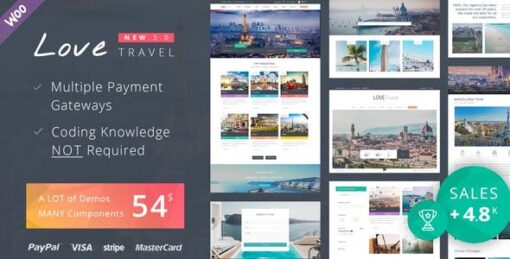 Love Travel (v5.5) WP Theme