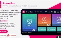 StreamBox IPTV Player (Android Mobile, Tablets, TV, BOX, Chromeb) v2.0