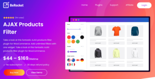 WooCommerce Advanced AJAX ProductS Filter v3.1.4.6 [Berocket]