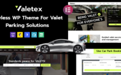 Valetex v1.3 Valet & Parking Services WordPress Theme