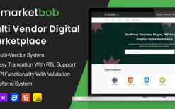 Marketbob - Multi-Vendor Digital Marketplace