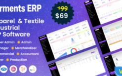 Garments ERP Satın Alın! Apparel & Textile Industrial ERP Software. GPL Orijinal Lisans. Ömür boyu ücretsiz güncelleme...