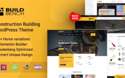 Buildbench v2.1.4 Construction Building WordPress Theme - Buildbench Wordpress Teması Satın Al.. Ömür boyu ücretsiz güncelleme. GPL Orijinal.