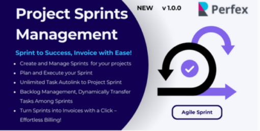 Project Sprints Management for Perfex